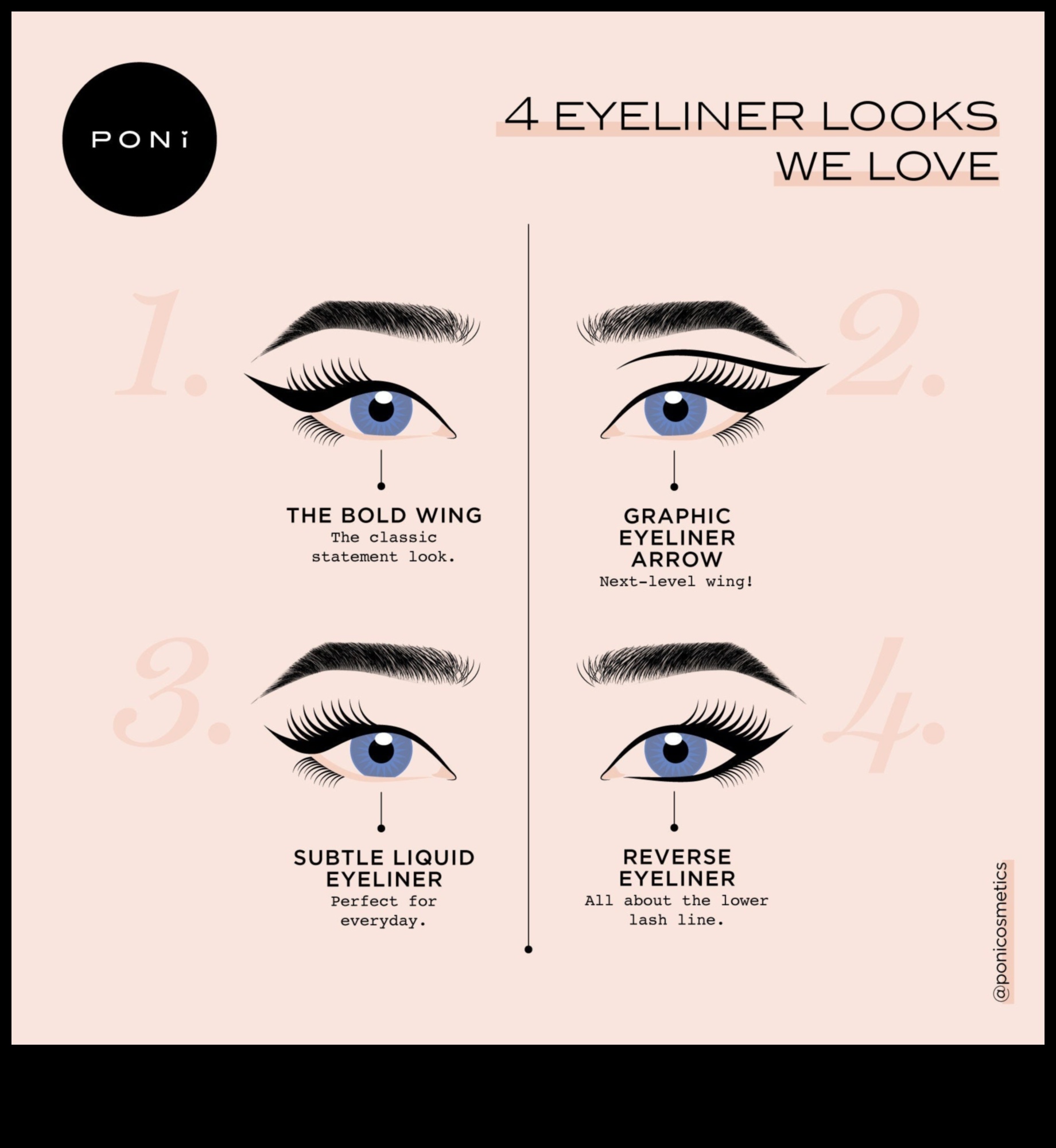 Τολμηρά και γενναία γραφικά στυλ eyeliner για να ανεβάσουν το βλέμμα σας στο επόμενο επίπεδο 4 Τολμηρό και γενναίο: Γραφικά στυλ eyeliner για τον ατρόμητο λάτρη του μακιγιάζ