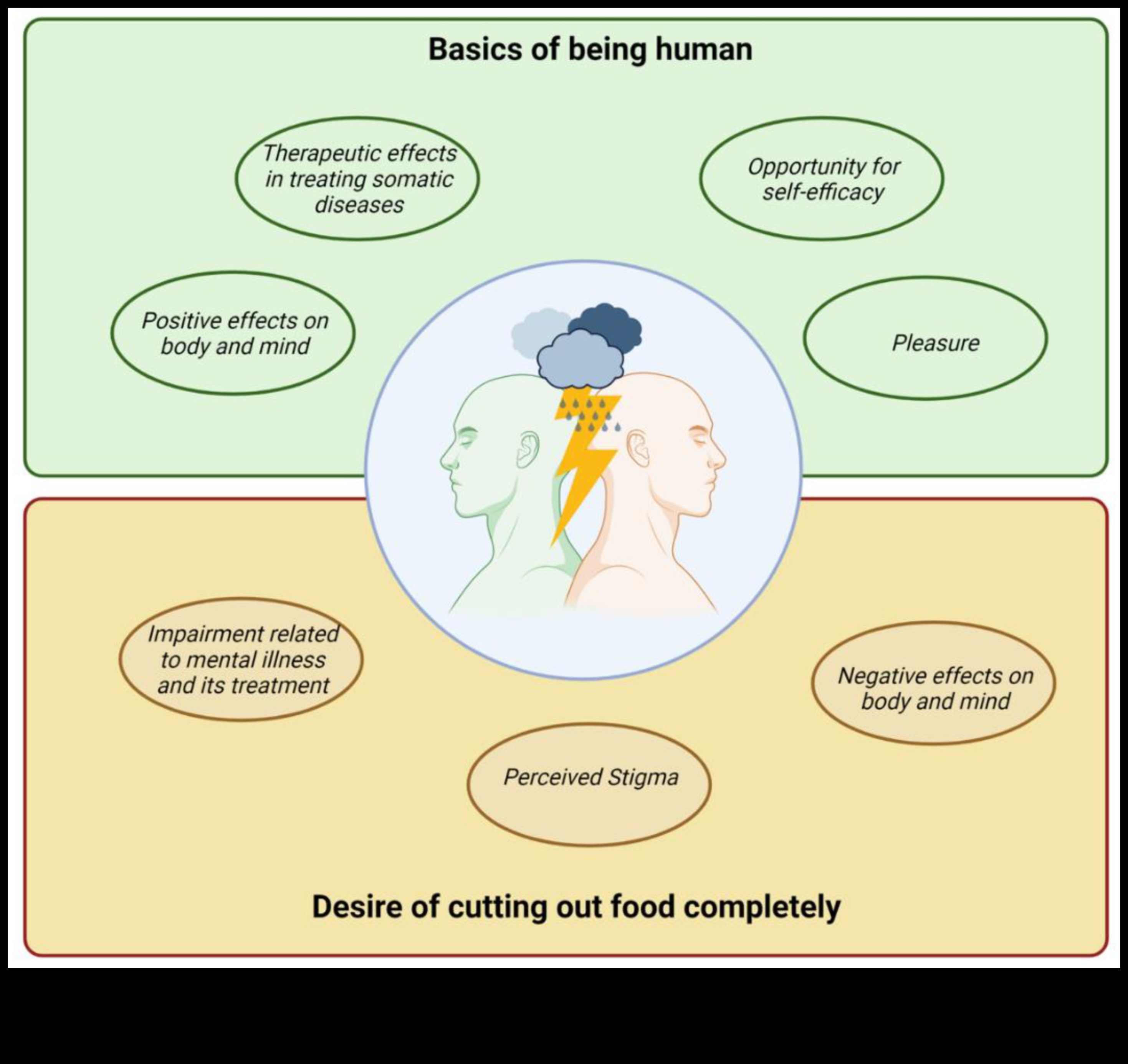 Η μακροχρόνια και η μικρή δίαιτα και η ψυχική υγεία 3 Η σύνδεση μεταξύ μακροχρόνιας δίαιτας και ψυχικής υγείας
