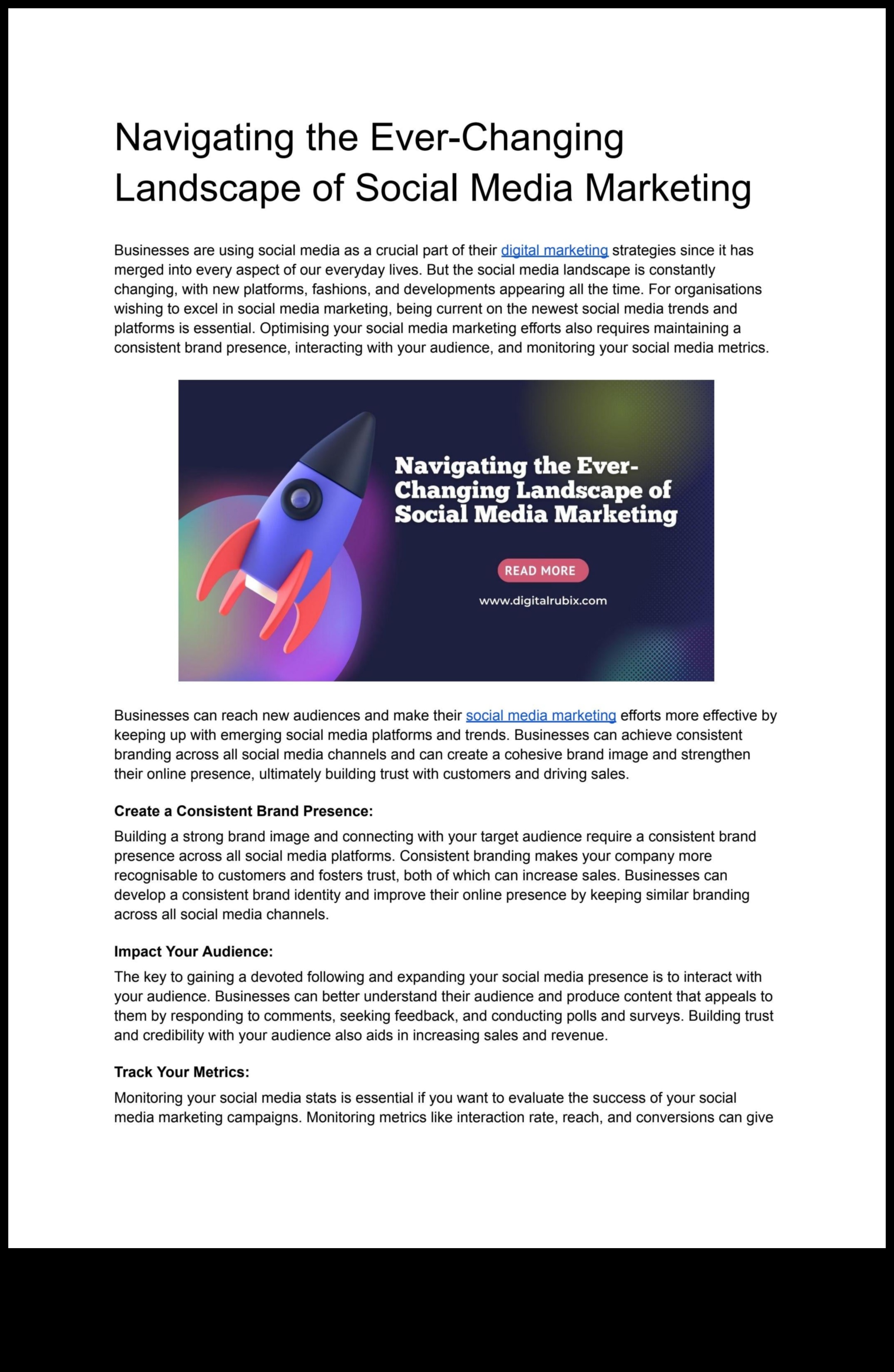 Strategic Signals Ένας οδηγός για την πλοήγηση στο μεταβαλλόμενο τοπίο του μάρκετινγκ μέσων κοινωνικής δικτύωσης 1 Στρατηγικά σήματα: Πλοήγηση στο τοπίο του μάρκετινγκ μέσων κοινωνικής δικτύωσης