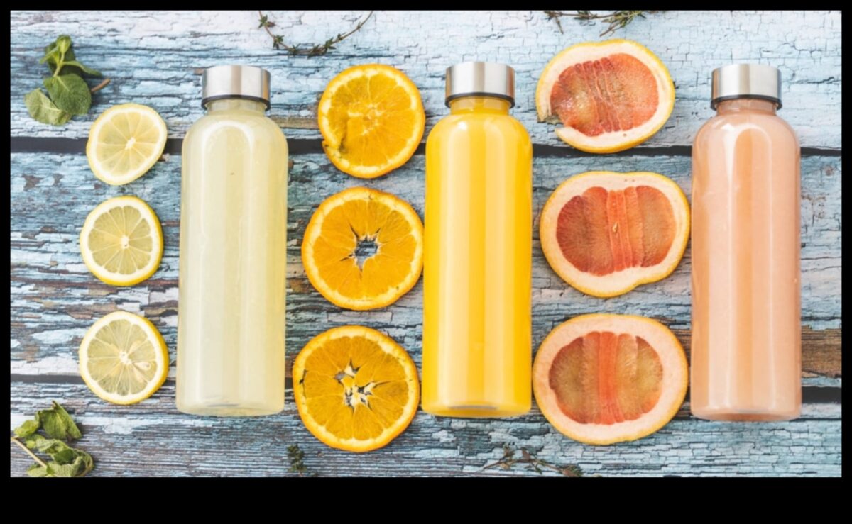 Εγχύματα εσπεριδοειδών γεμάτα θρεπτικά συστατικά: Ανεβάζοντας την εμπειρία σας με χυμό